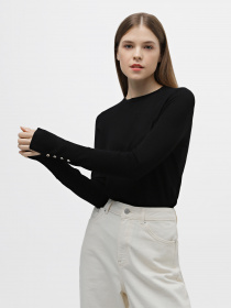 Джемпер Piazza Italia модель 06892_black Фото