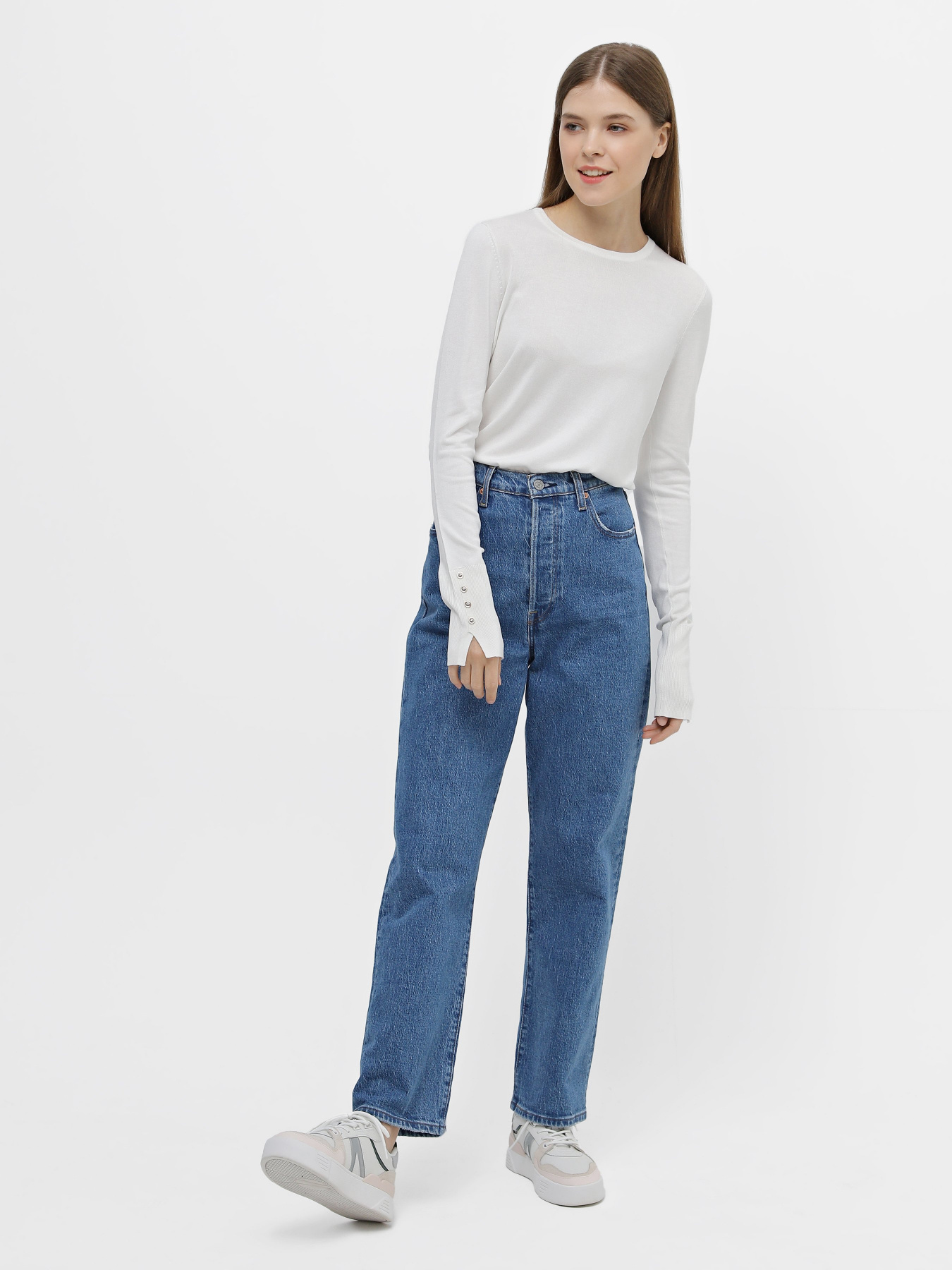 Джемпер Piazza Italia модель 06892_milk Фото