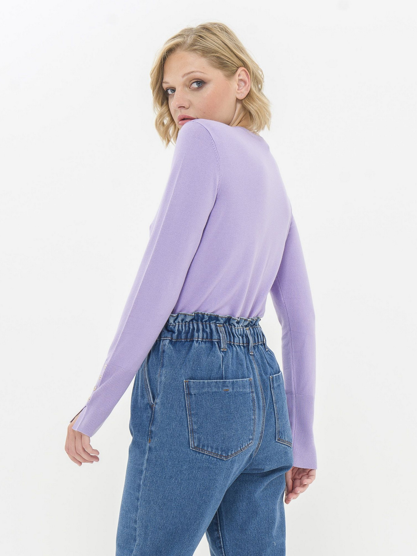 Джемпер Piazza Italia модель 06892_lilac Фото