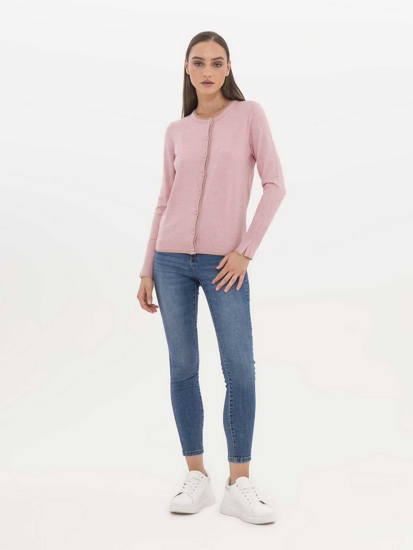 Кардиган Piazza Italia модель 06895_turtle dove Фото