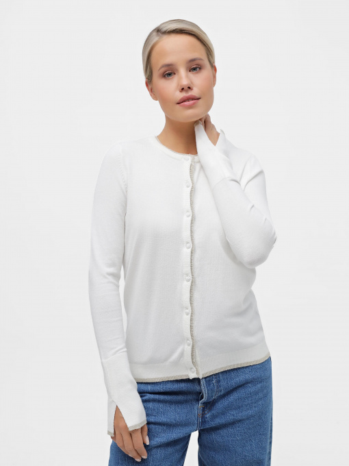 Кардиган Piazza Italia модель 06895_milk Фото