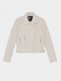 Шкіряна куртка Piazza Italia модель 07312_gypsum Фото