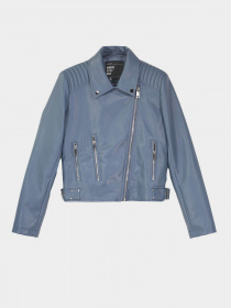 Шкіряна куртка Piazza Italia модель 07312_Denim Фото