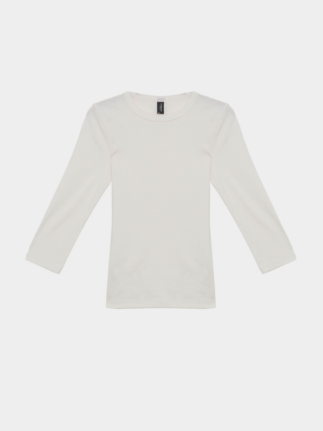 Лонгслив Piazza Italia модель 07343_milk Фото