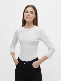 Лонгслив Piazza Italia модель 07343_milk Фото