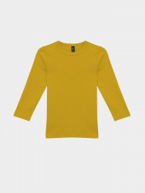 Лонгслив Piazza Italia модель 07343_mustard Фото