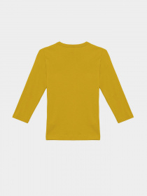 Лонгслив Piazza Italia модель 07343_mustard Фото