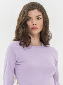 Лонгслив Piazza Italia модель 07343_lilac Фото