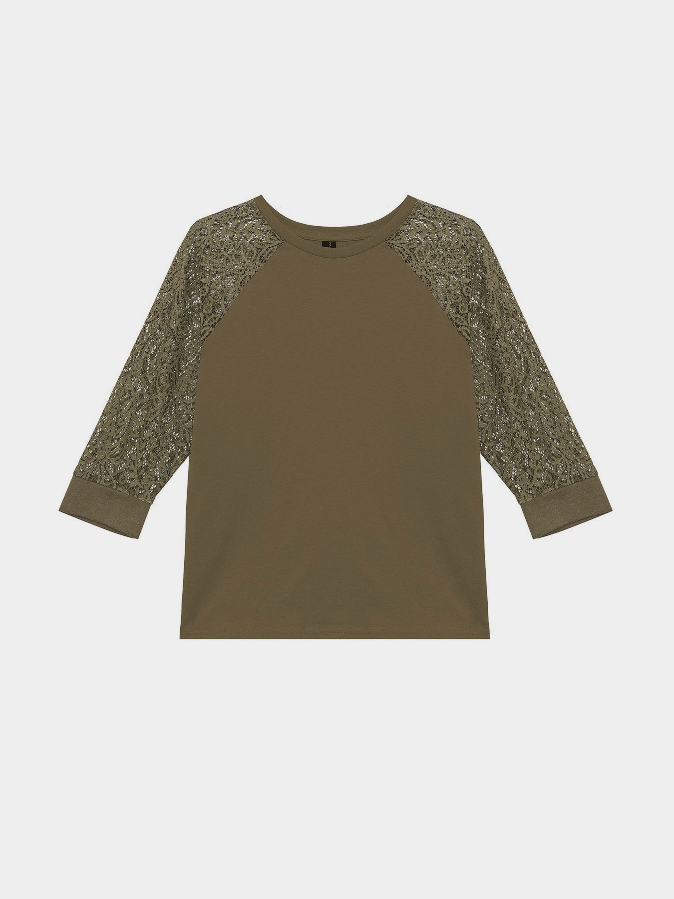 Лонгслив Piazza Italia модель 07344_military green Фото