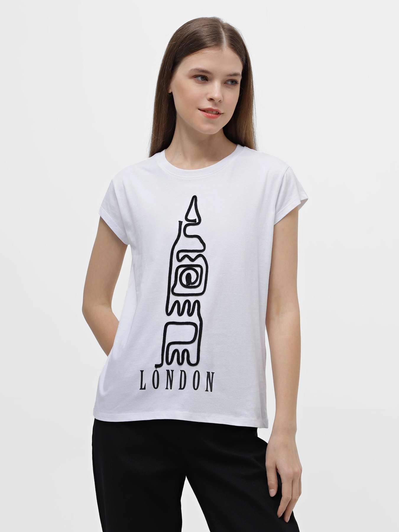 Футболка Piazza Italia модель 07348_var 1 Фото