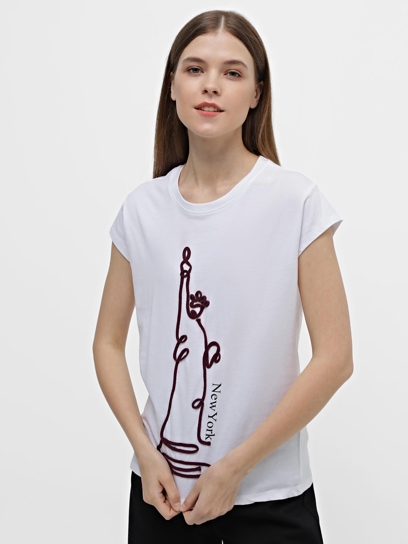 Футболка Piazza Italia модель 07348_var 2 Футболка Piazza Italia модель 07348_var 2 Фото