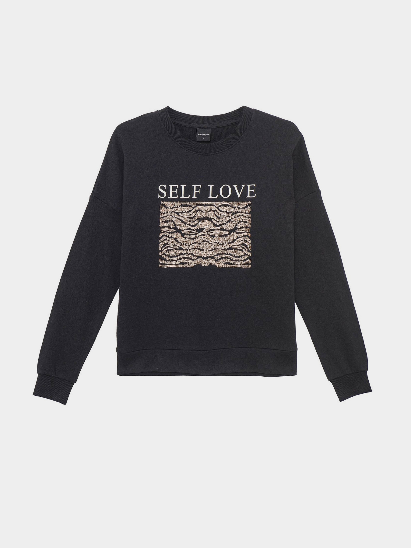 Свитшот Piazza Italia модель 07349_black Фото