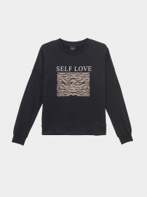 Свитшот Piazza Italia модель 07349_black Фото