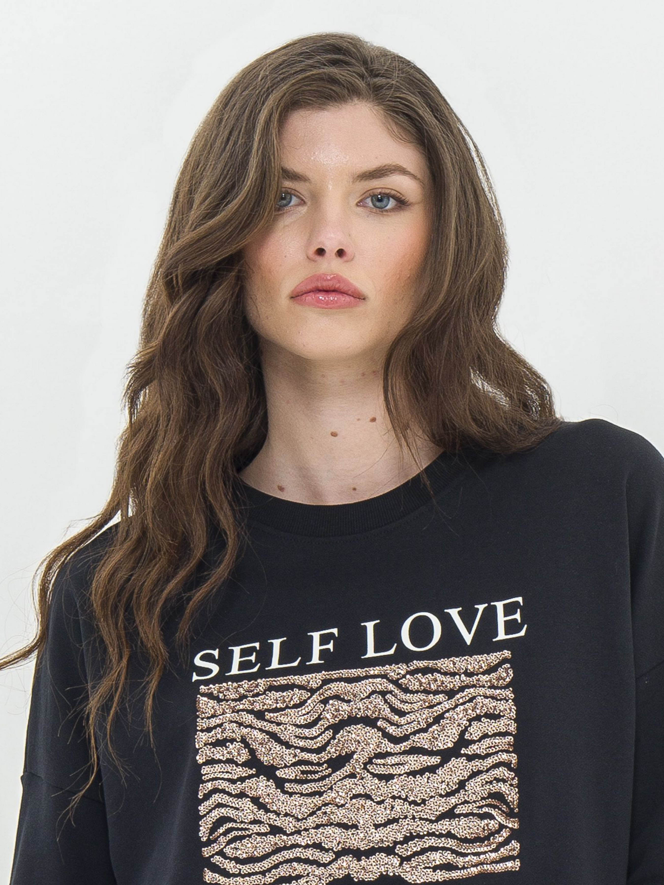 Свитшот Piazza Italia модель 07349_black Фото