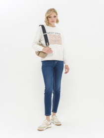 Свитшот Piazza Italia модель 07349_ivory Фото