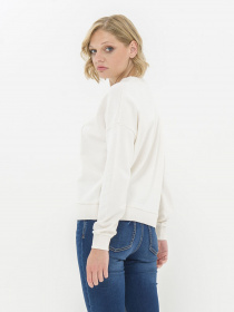 Світшот Piazza Italia модель 07349_ivory Фото