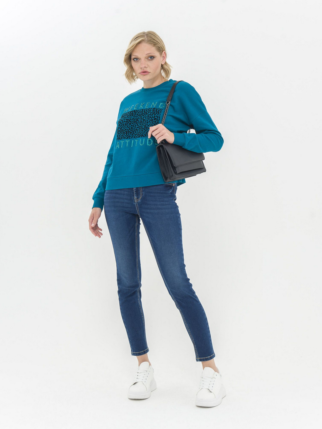 Свитшот Piazza Italia модель 07349_oil Фото