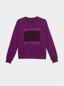 Свитшот Piazza Italia модель 07349_plum Фото