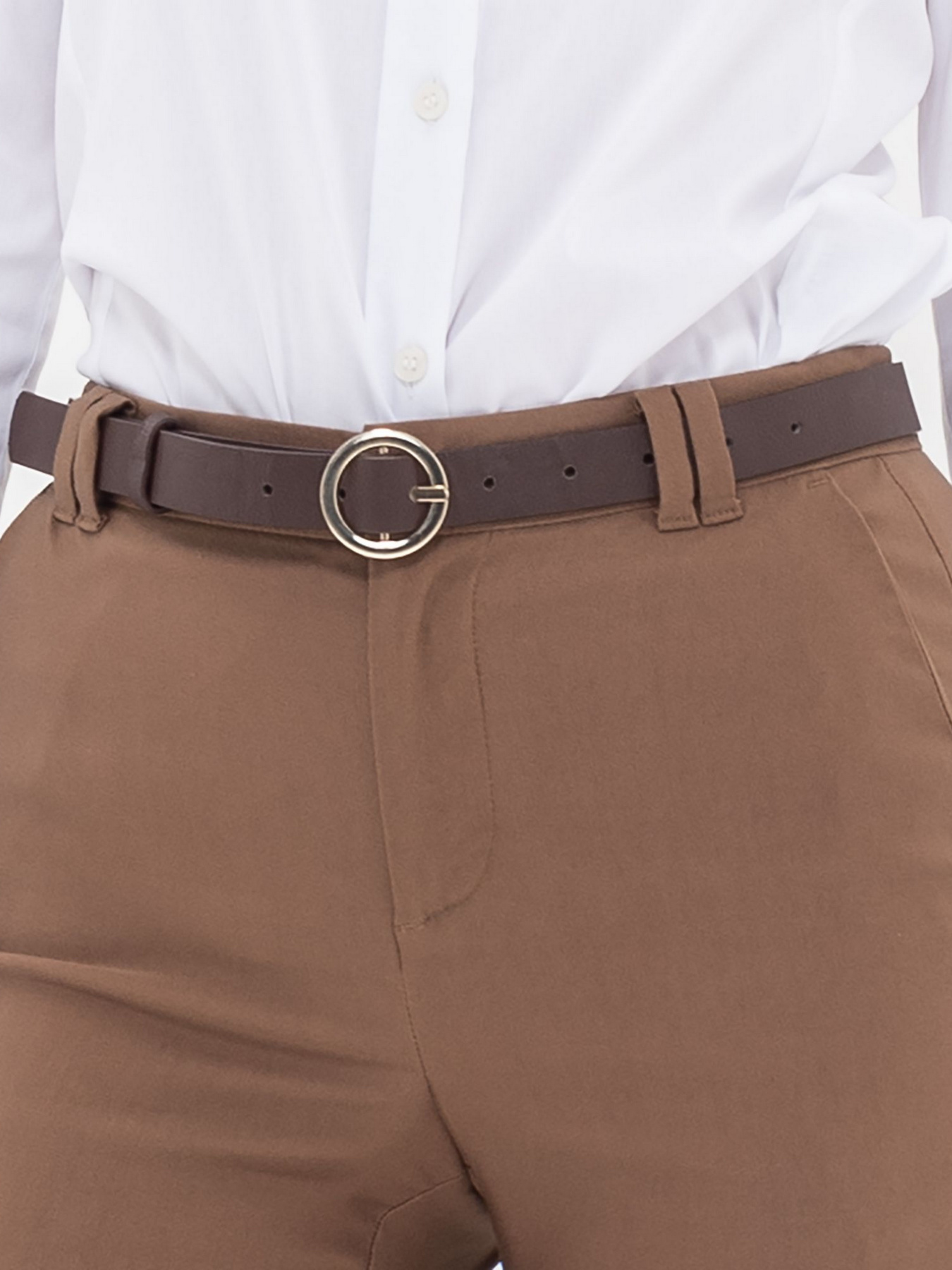 Брюки классические Piazza Italia модель 07421_military green Фото