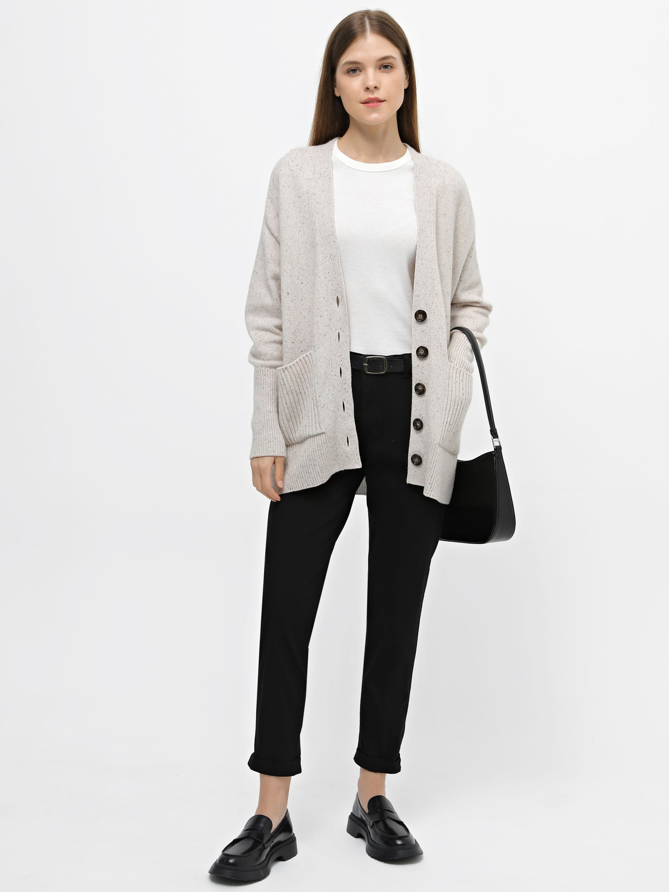 Чіноси Piazza Italia модель 07424_black Фото