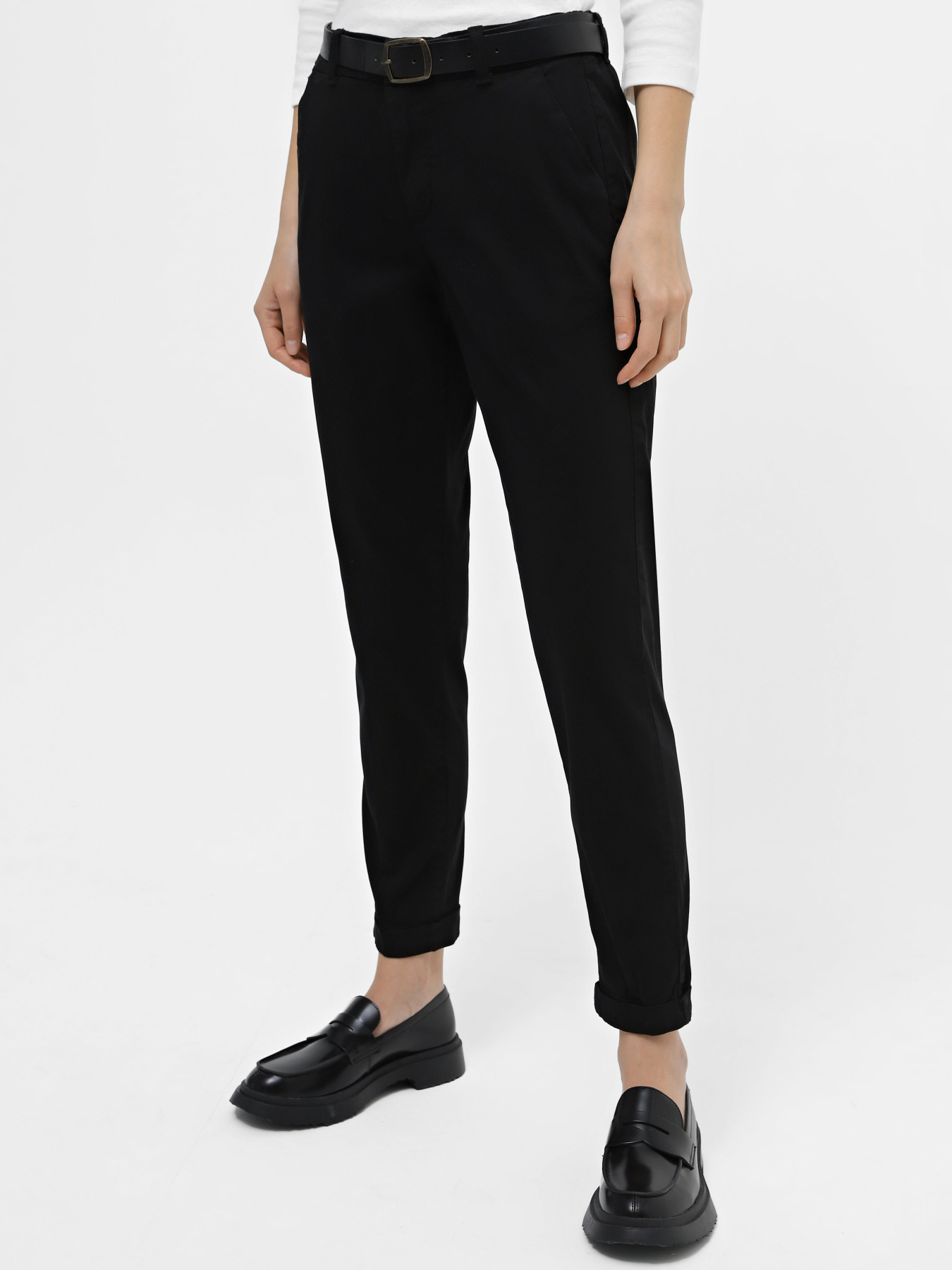 Чіноси Piazza Italia модель 07424_black Фото