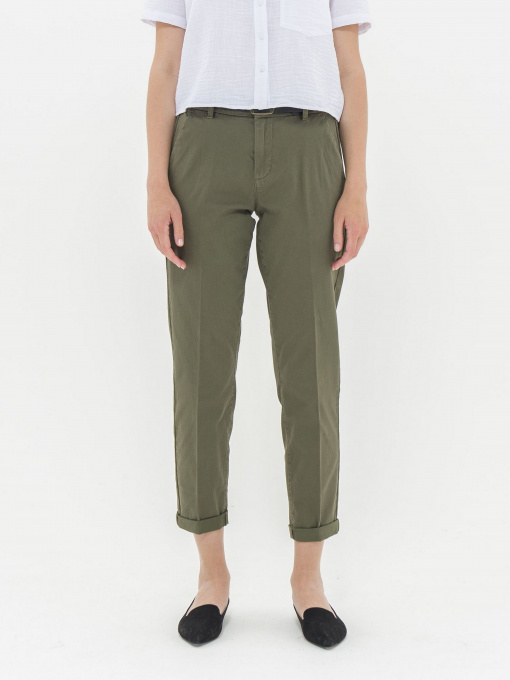 Чиносы Piazza Italia модель 07424_green Фото