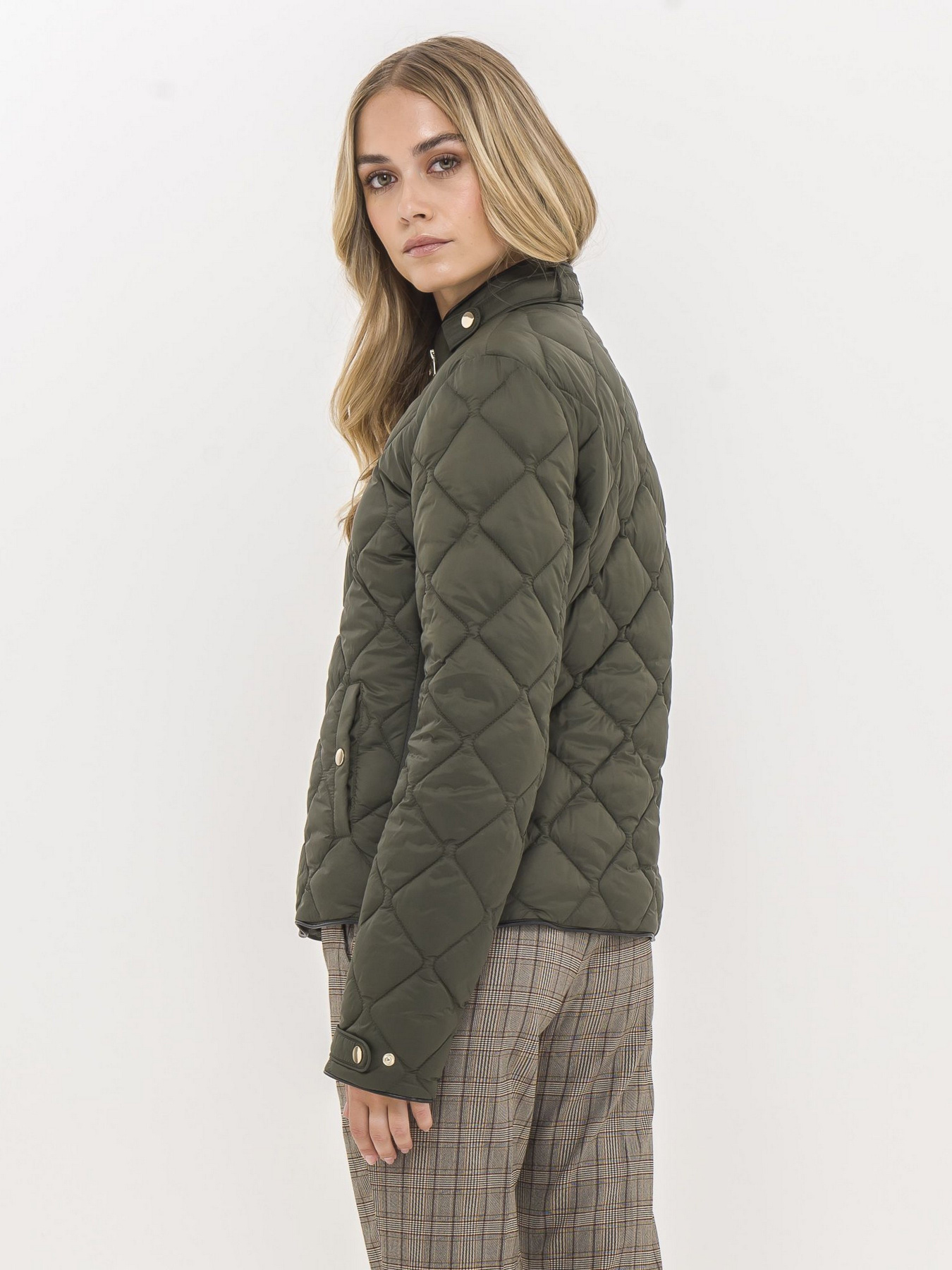 Демісезонна куртка Piazza Italia модель 07426_military green Фото