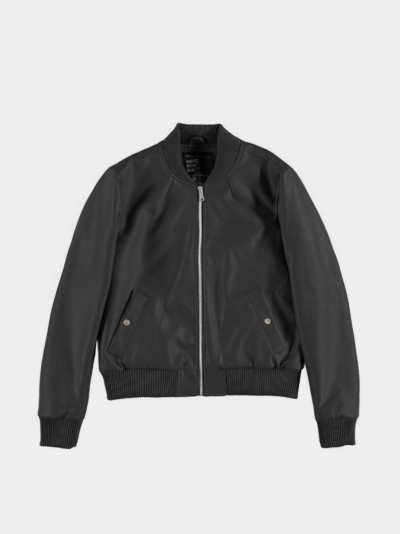 Куртка кожаная Piazza Italia модель 16364_black Фото