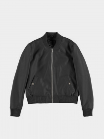 Куртка кожаная Piazza Italia модель 16364_black Фото