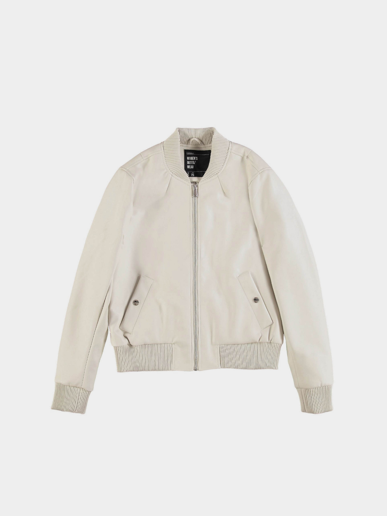 Куртка кожаная Piazza Italia модель 16364_ice Фото