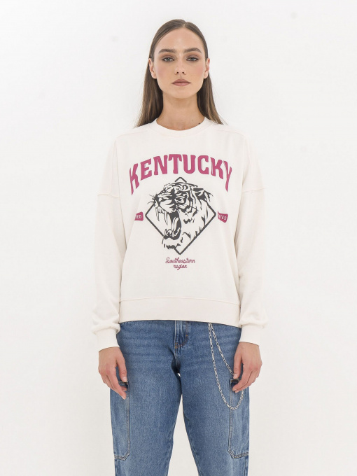 Світшот Piazza Italia модель 55414_ivory Фото