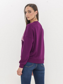 Свитшот Piazza Italia модель 55414_plum Фото