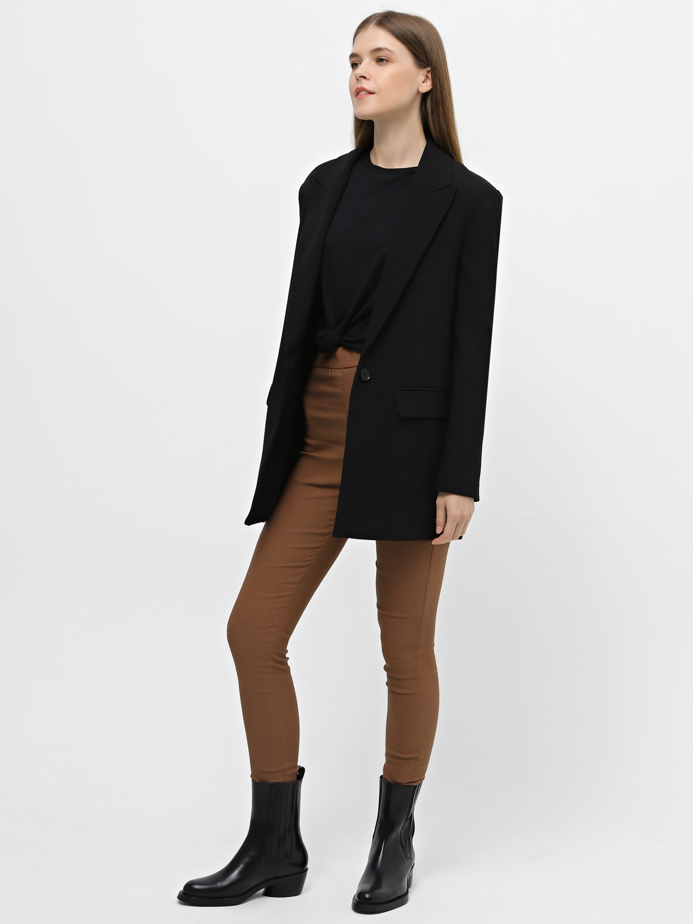 Леггинсы Piazza Italia модель 58834_tobacco Фото