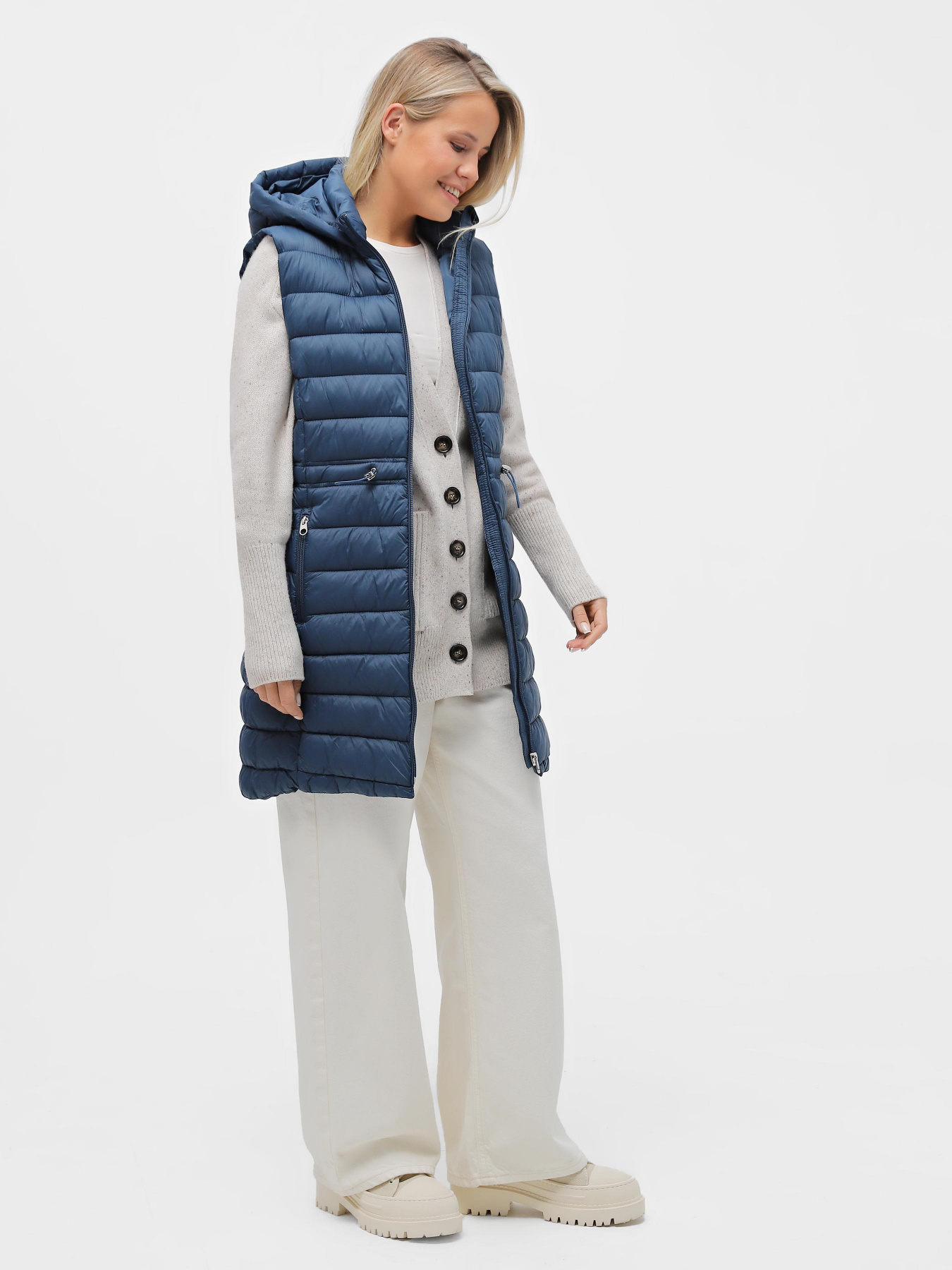 Утеплений жилет Piazza Italia модель 58848_oil Фото