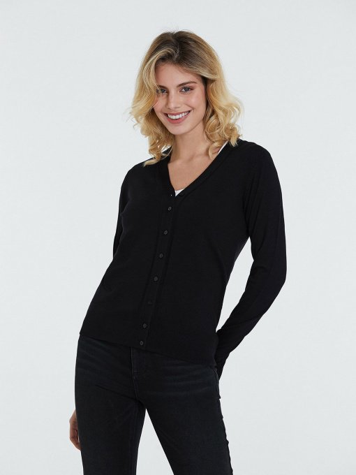 Джемпер Piazza Italia модель 36766_black Фото