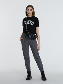 Повседневные штаны Piazza Italia модель 45315_dark.grey Фото