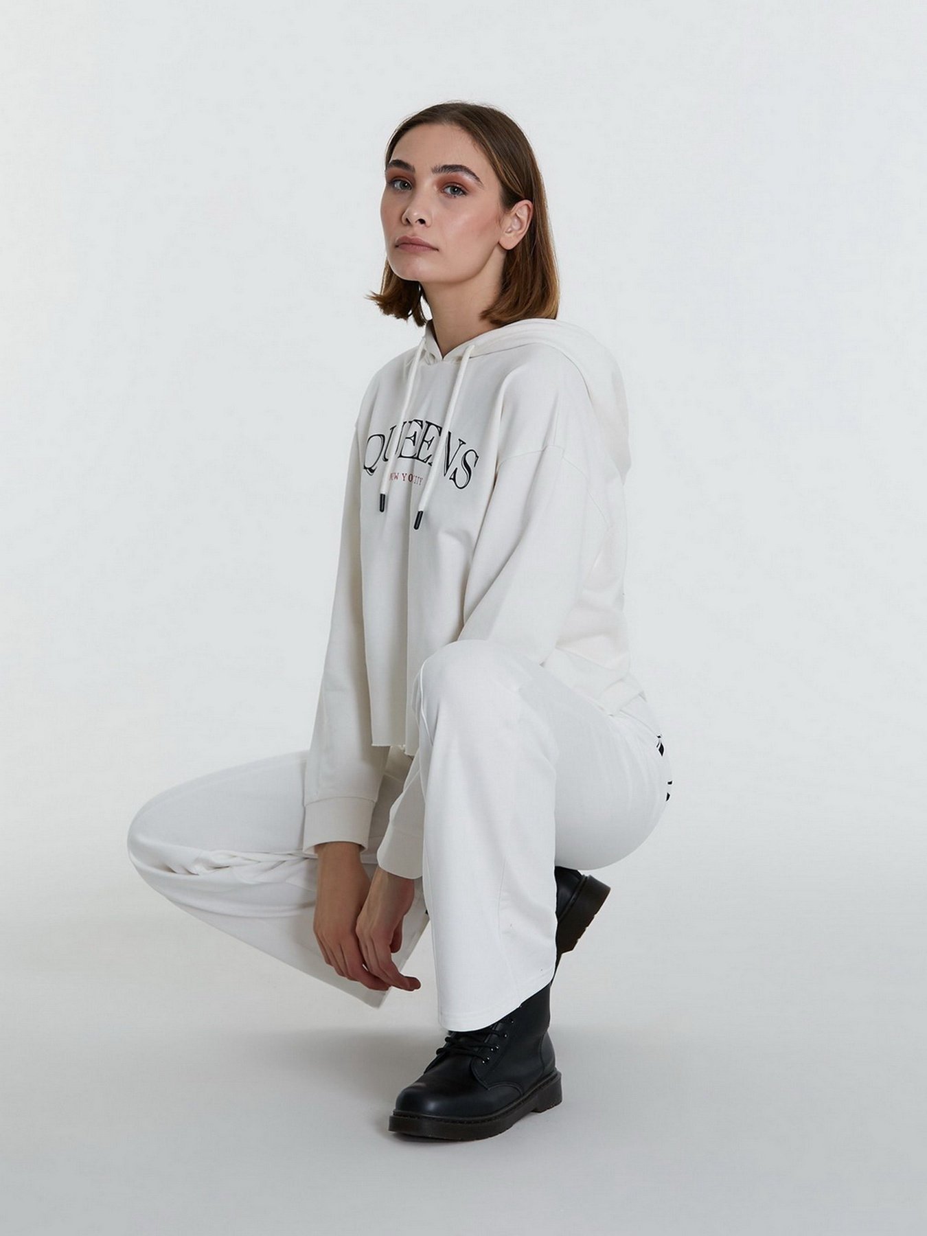 Худи Piazza Italia модель 45331_milk Фото