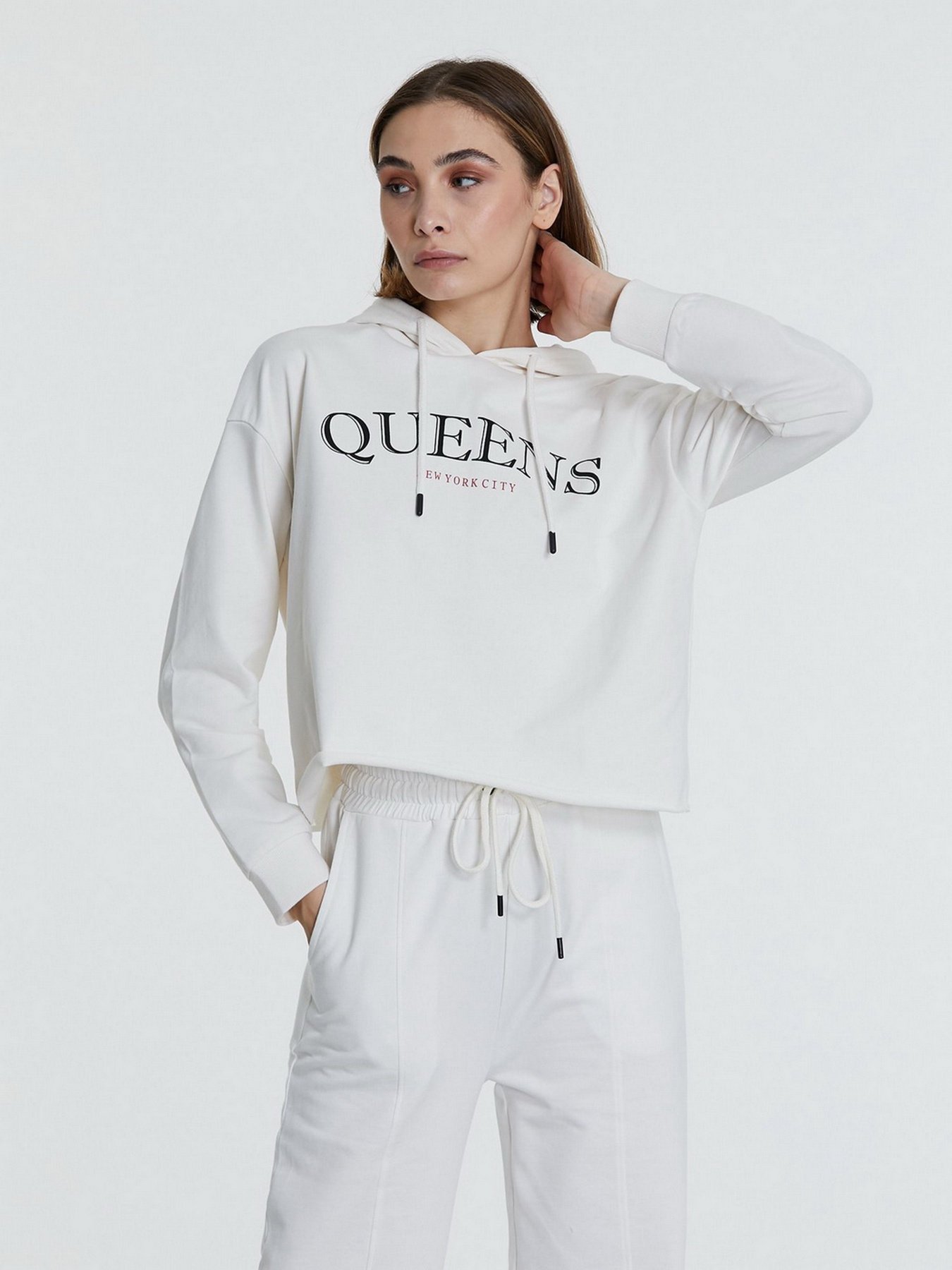 Худи Piazza Italia модель 45331_milk Фото