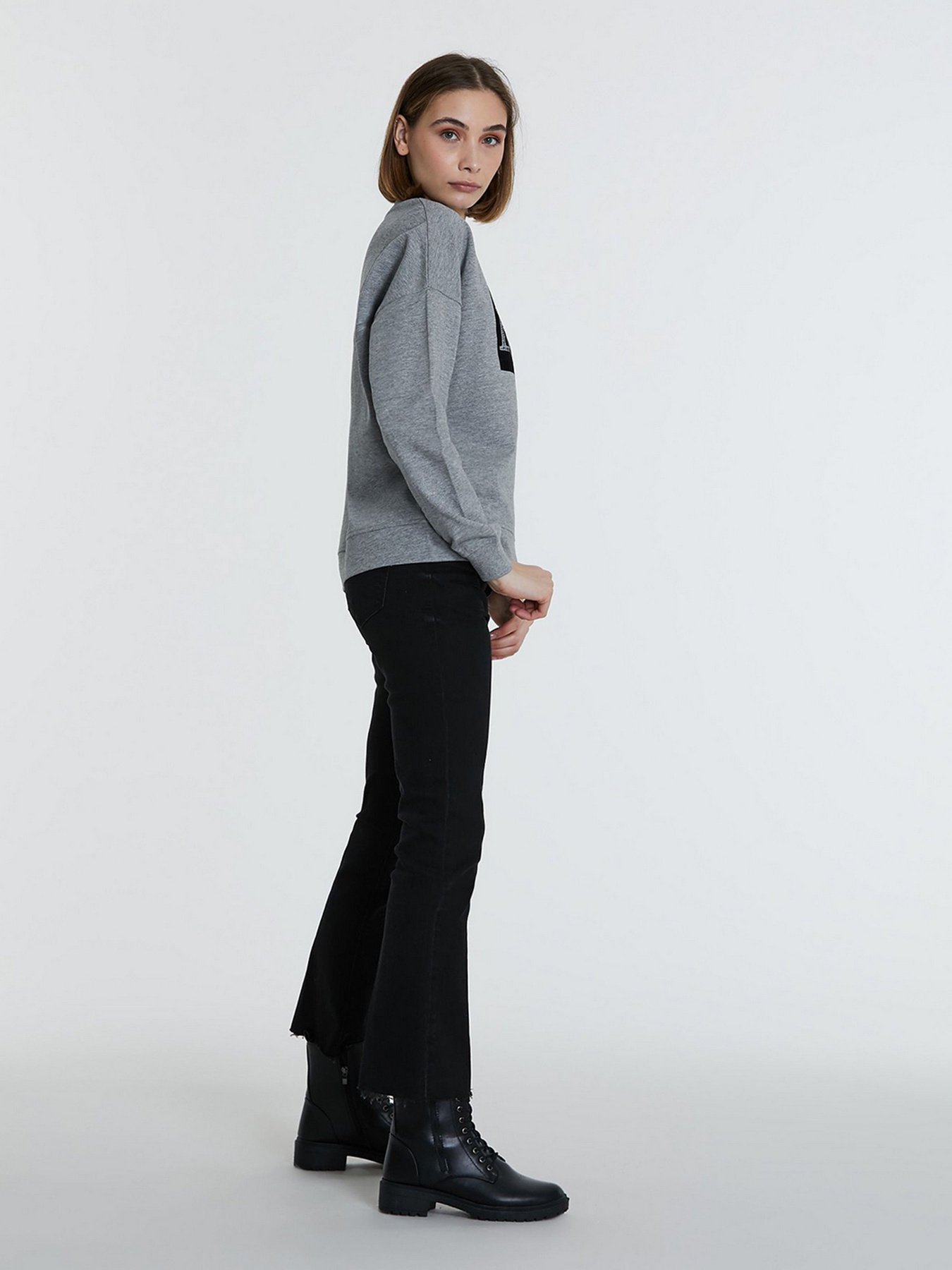 Свитшот Piazza Italia модель 45332_grey med Фото