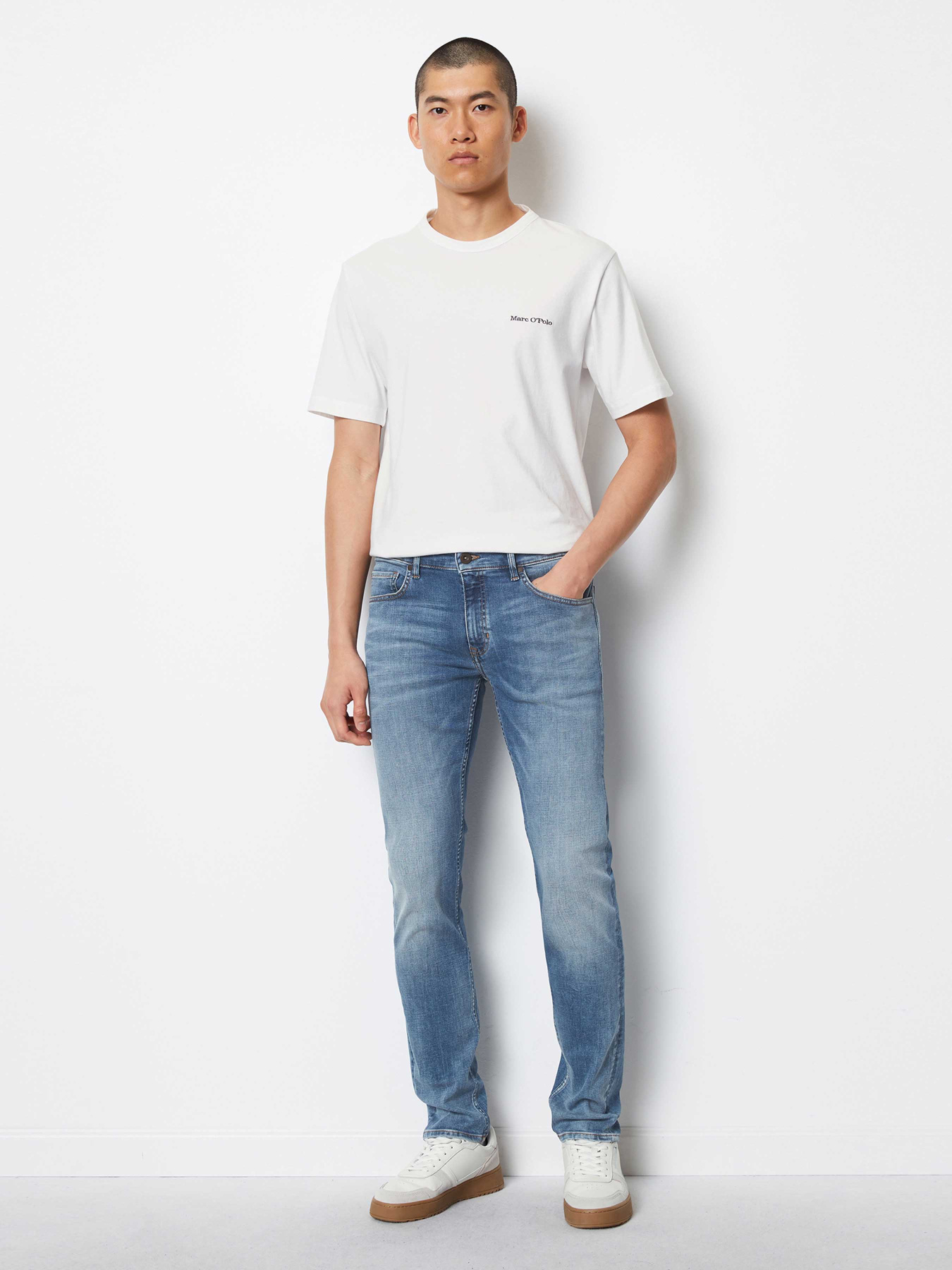Зауженные джинсы Marc O’Polo модель B21919312132-051 Фото