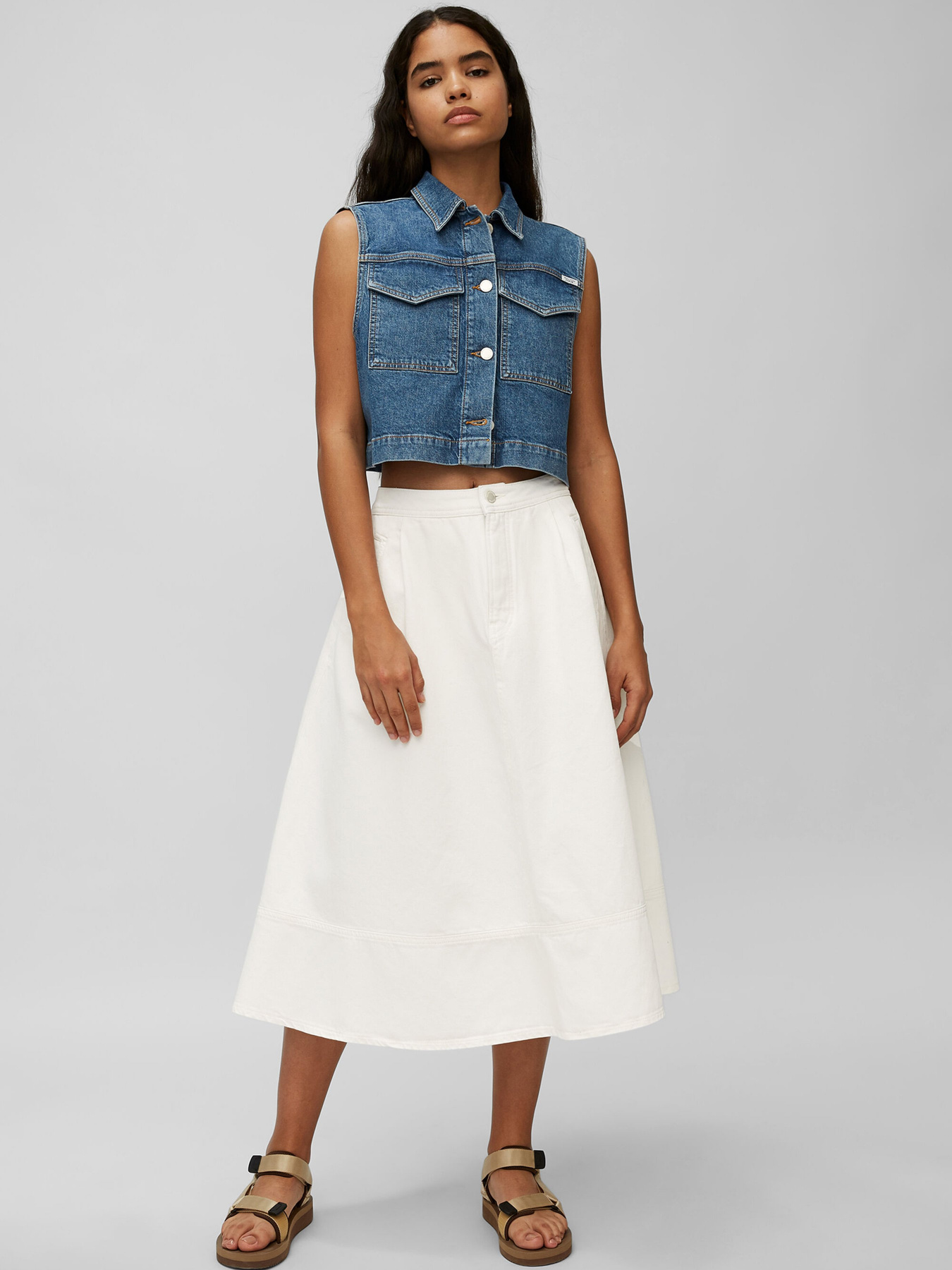 Юбка миди Marc O’Polo DENIM модель 144919624009-P38 Фото