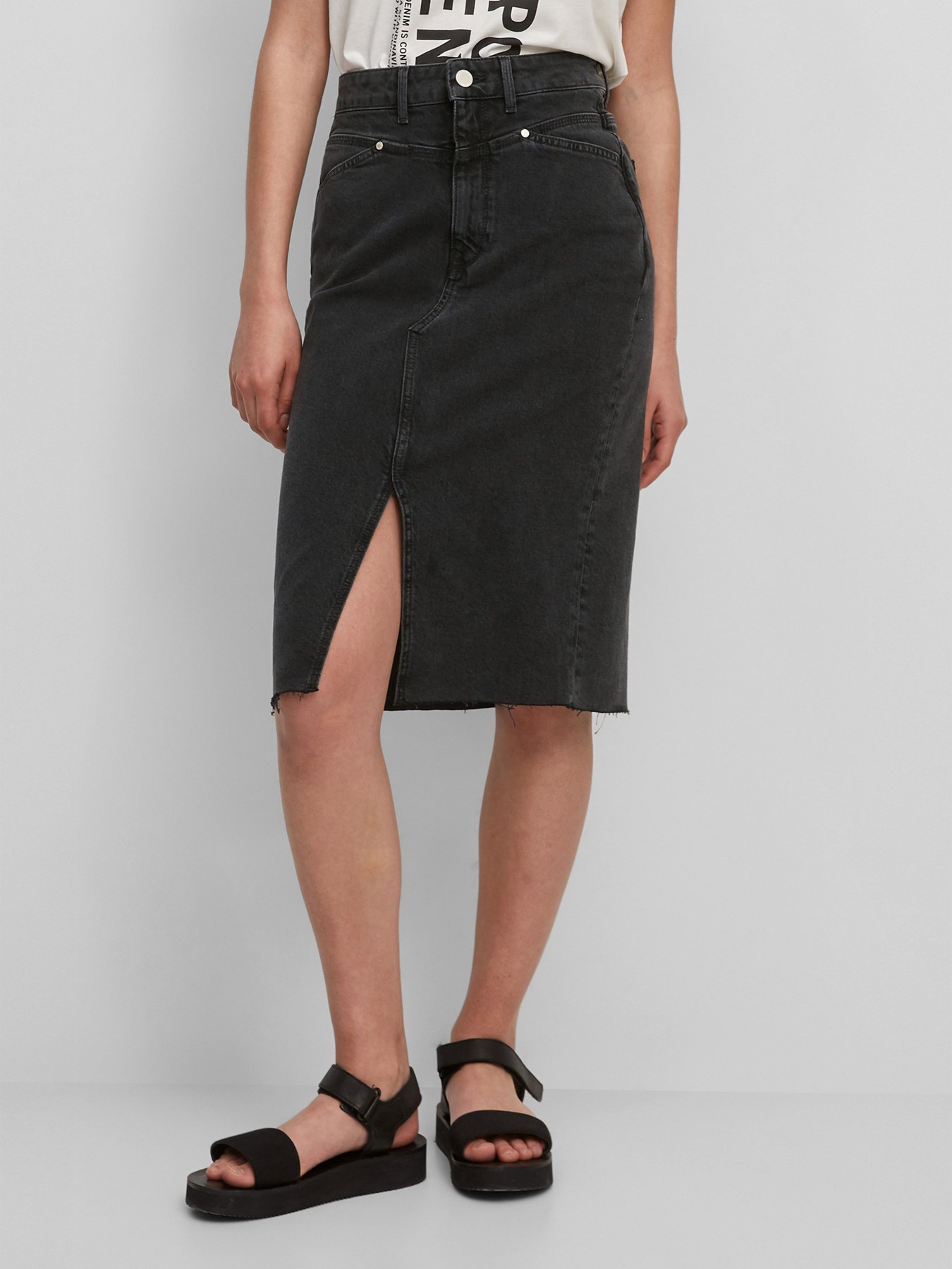 Юбка миди Marc O’Polo DENIM модель 146912524011-Q01 Фото