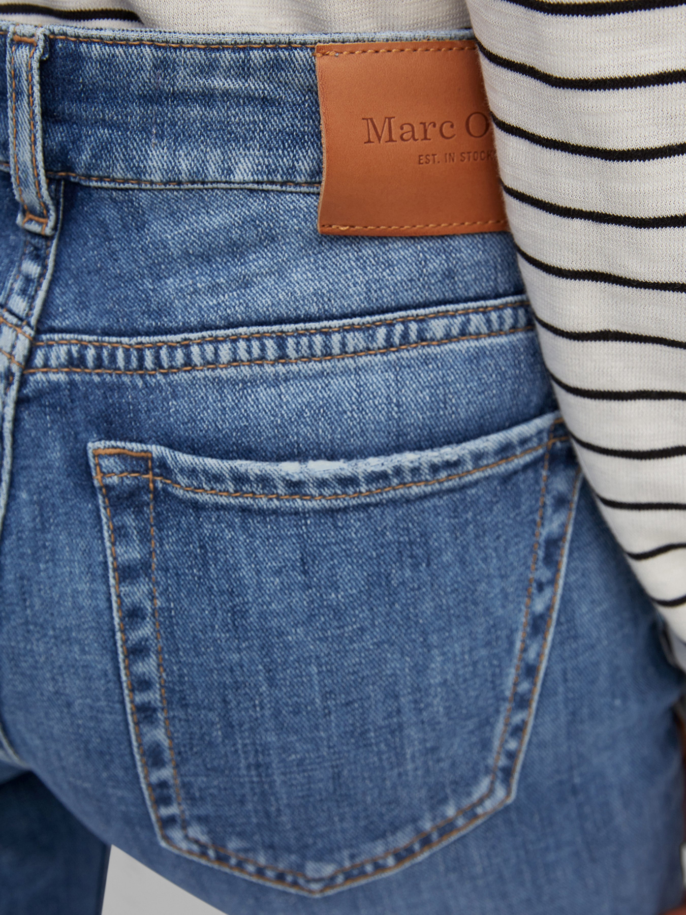 Прямые джинсы Marc O’Polo Alby Straight модель M07921612051-045_30 Фото