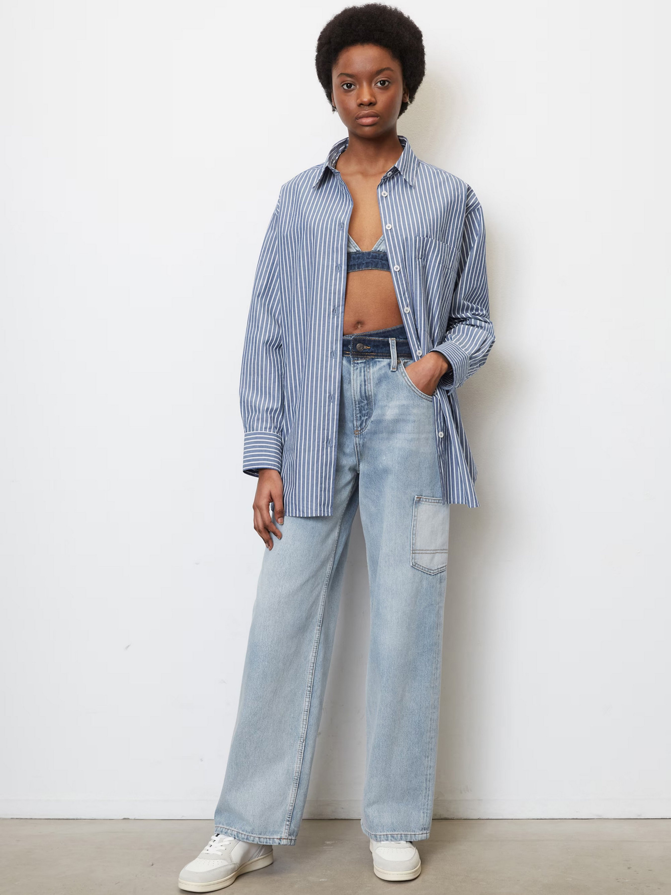 Широкие джинсы Marc O’Polo DENIM модель 341923212189-P33_30 Фото