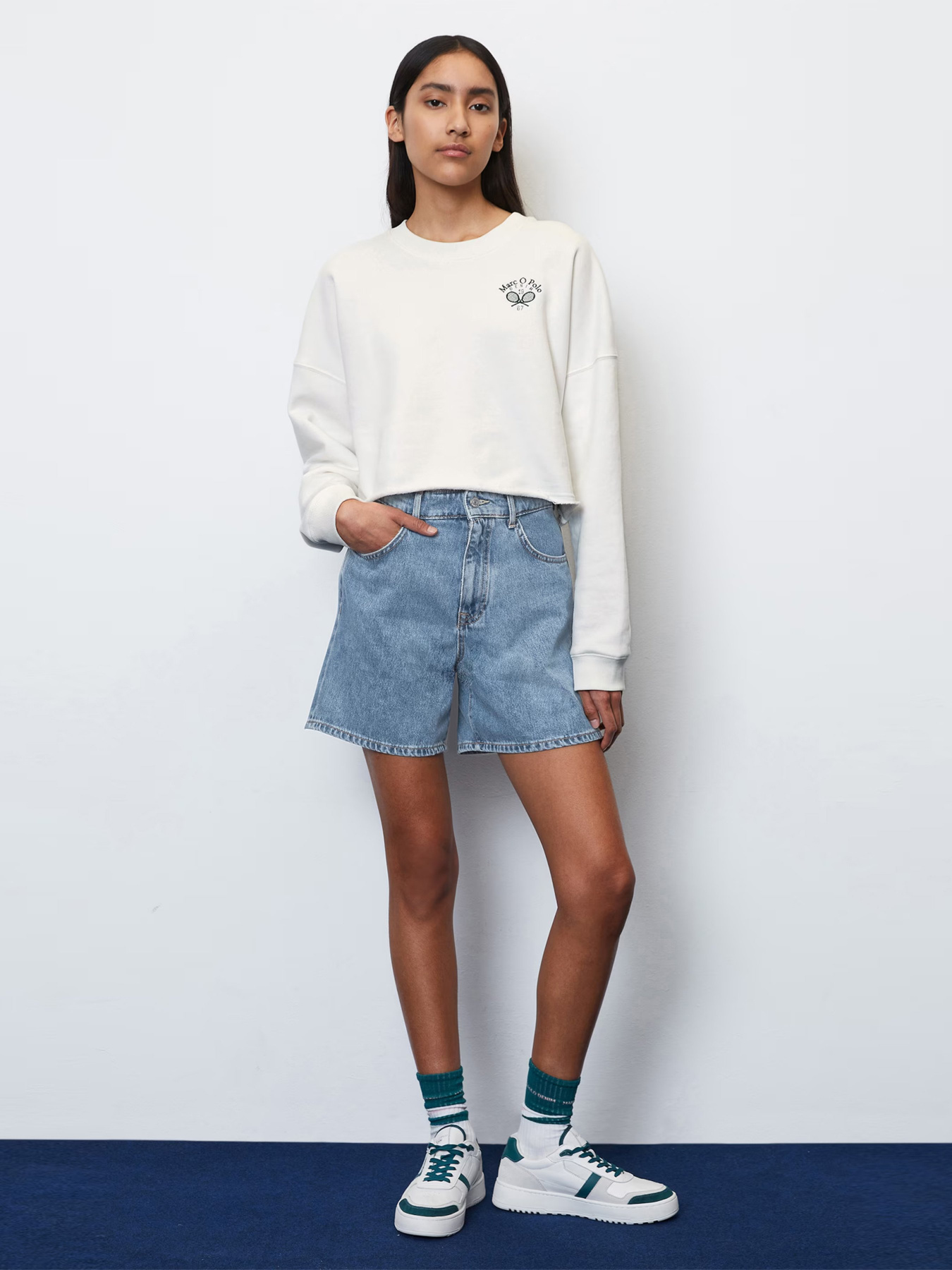 Шорты джинсовые Marc O’Polo DENIM модель 343923213031-P66 Фото