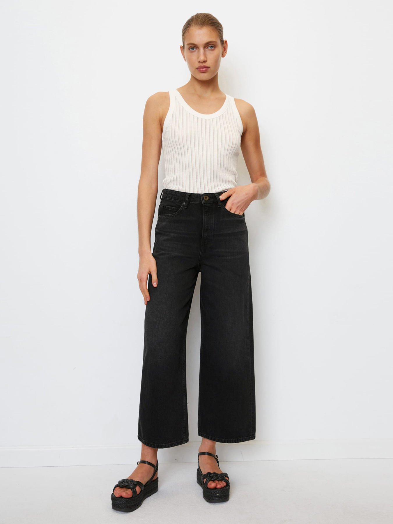 Широкие джинсы Marc O’Polo модель 306910112091-073 Фото