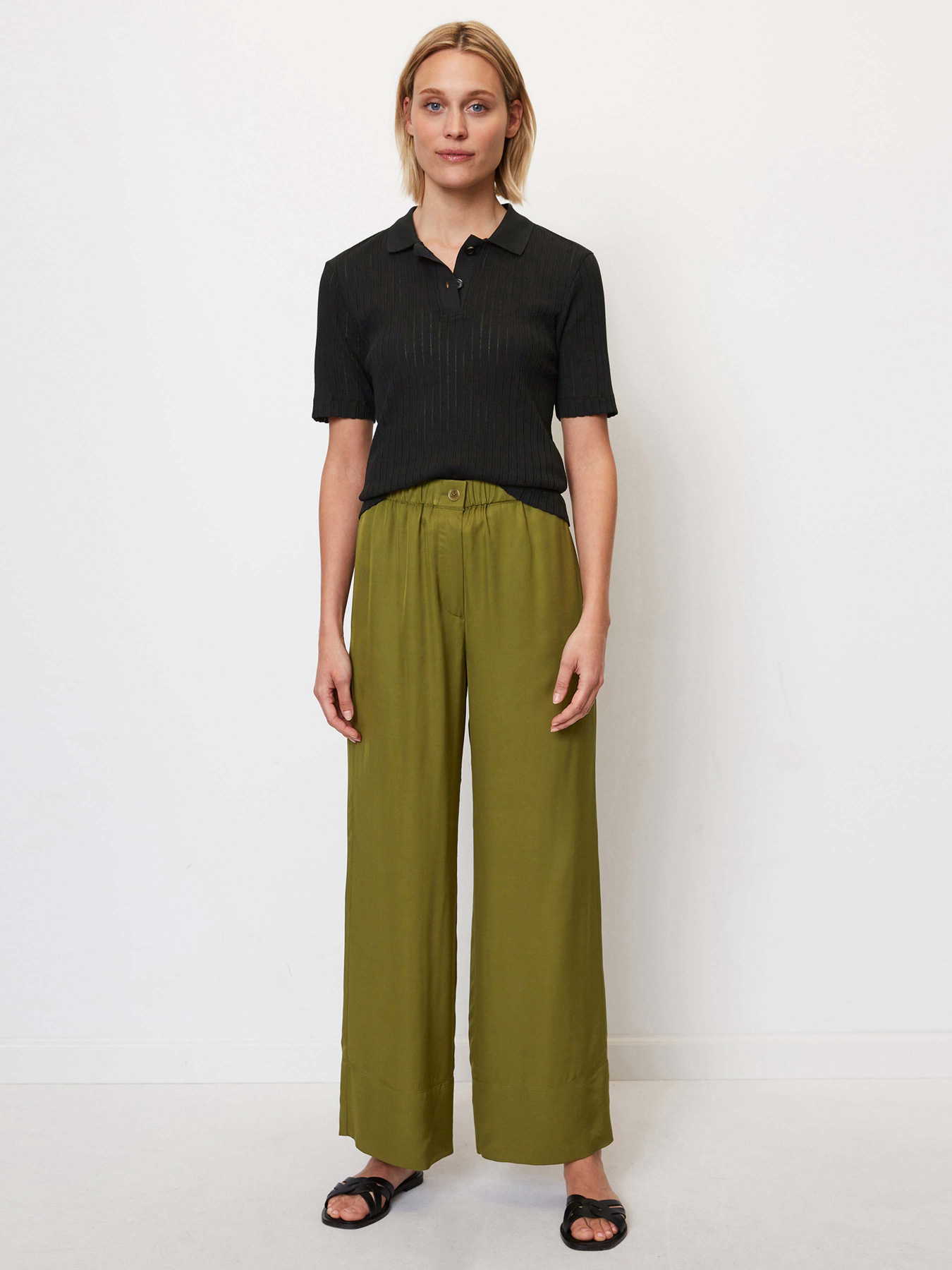 Брюки палаццо Marc O’Polo модель 306116910101-449 Фото