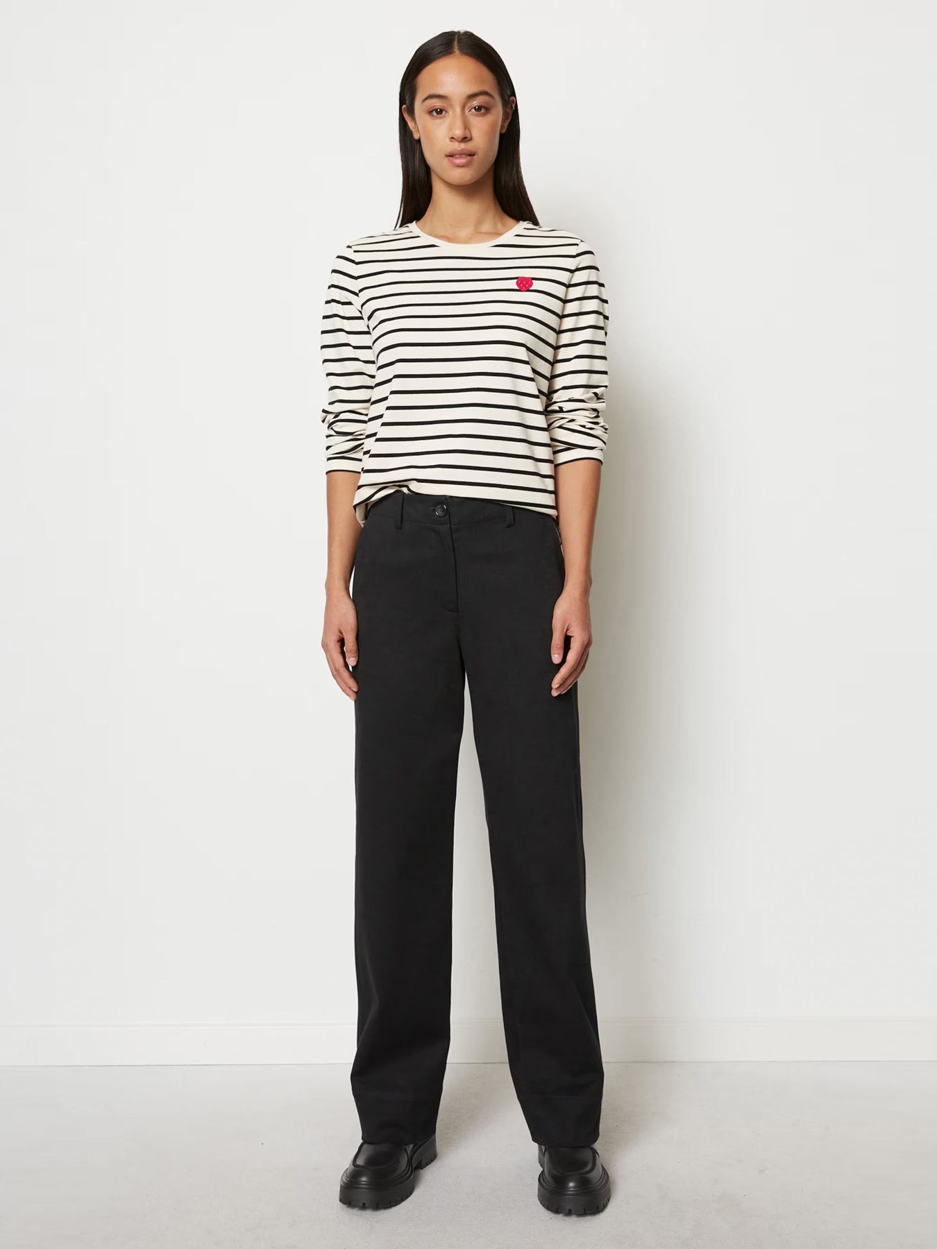 Брюки палаццо Marc O’Polo модель 400014910243-990 Фото