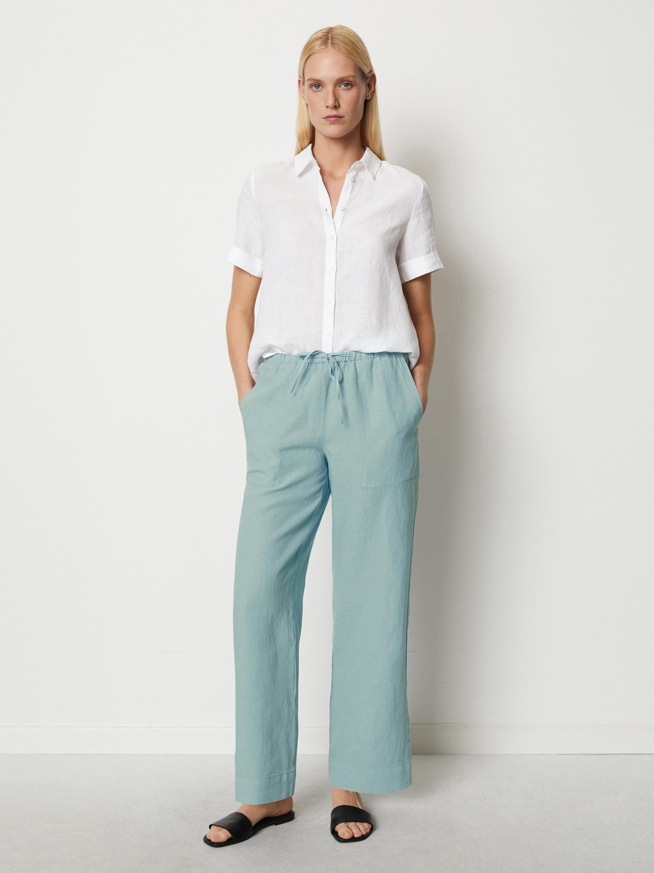 Повсякденні штани Marc O’Polo модель 404028210381-424 Повсякденні штани Marc O’Polo модель 404028210381-424 Фото