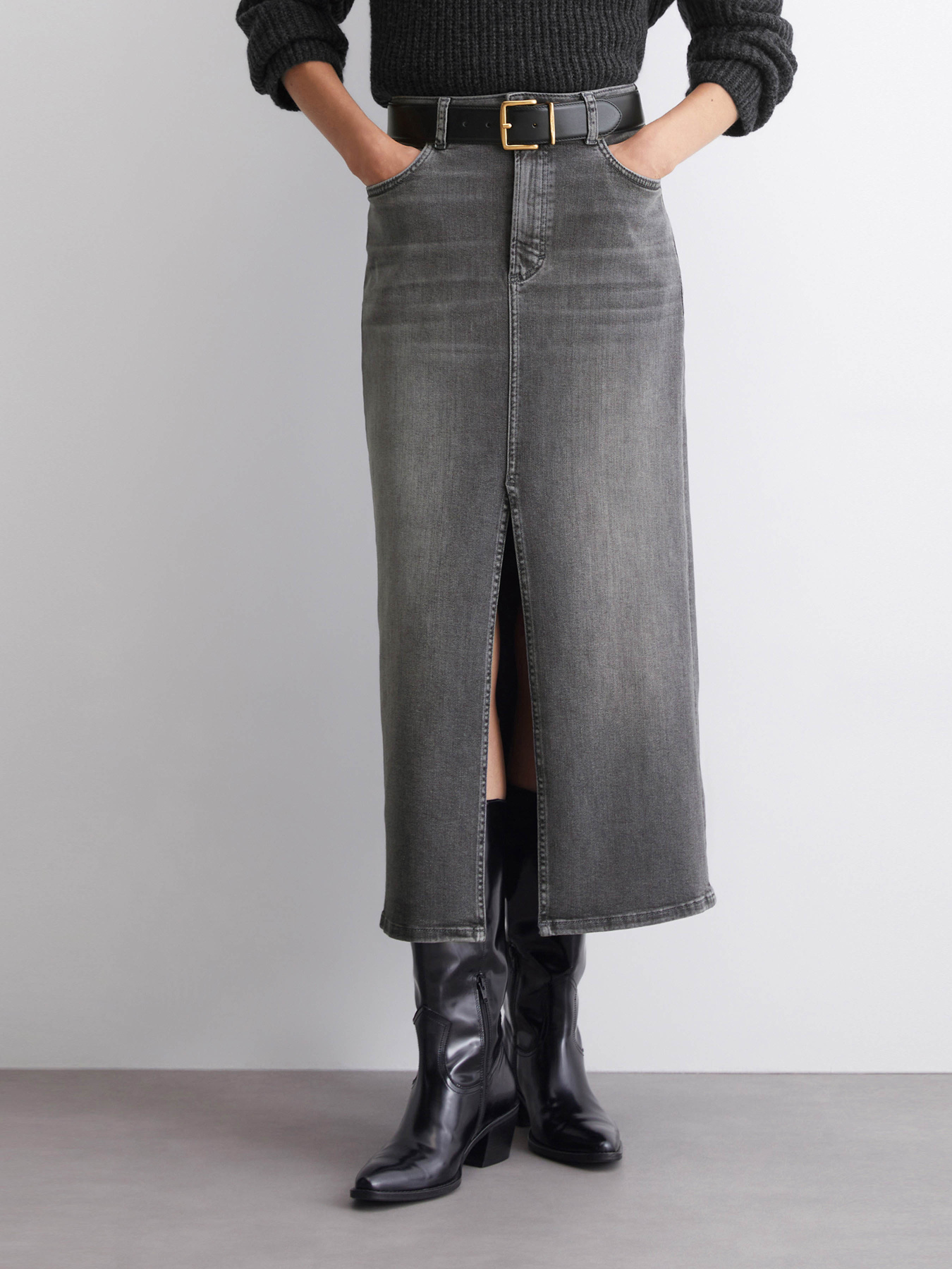 Джинсовая юбка Marc O’Polo модель 409917224061-004 Фото